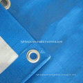 Blue/White PE Tarpaulin Sheet, Good Plastic Tarp Cover